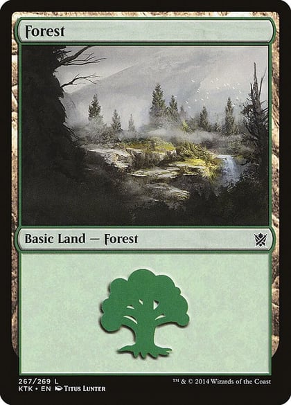Forest (267), Khans of Tarkir 267