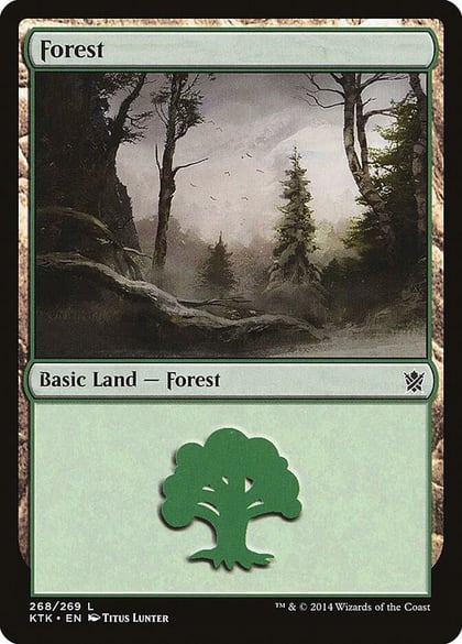 Forest (268), Khans of Tarkir 268