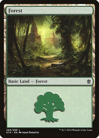 Forest (269), Khans of Tarkir 269