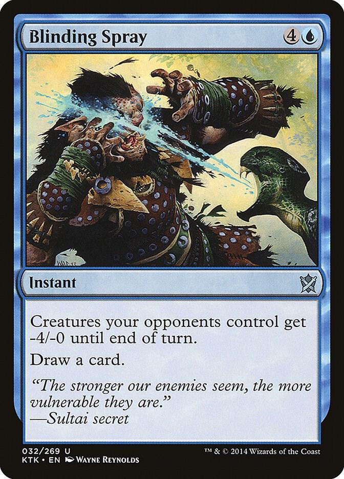 Blinding Spray, Khans of Tarkir 32