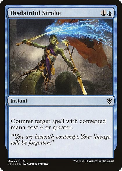 Disdainful Stroke, Khans of Tarkir 37