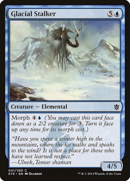 Glacial Stalker, Khans of Tarkir 41