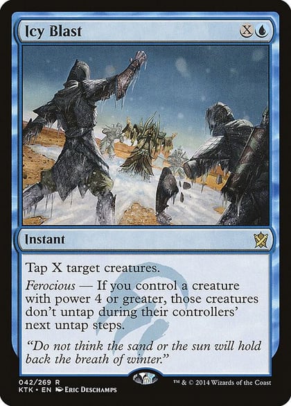 Icy Blast, Khans of Tarkir 42