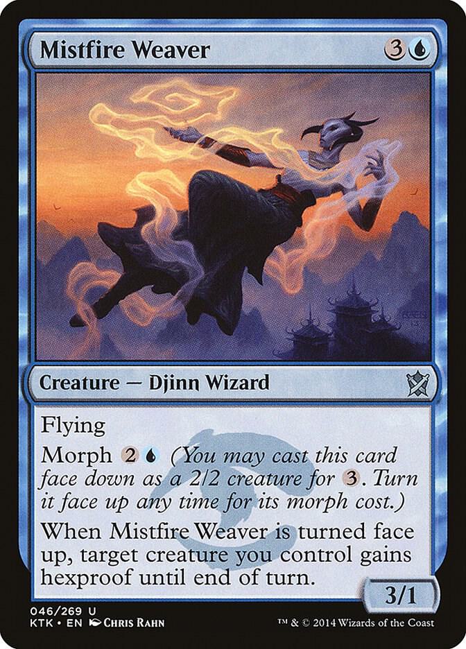 Mistfire Weaver, Khans of Tarkir 46