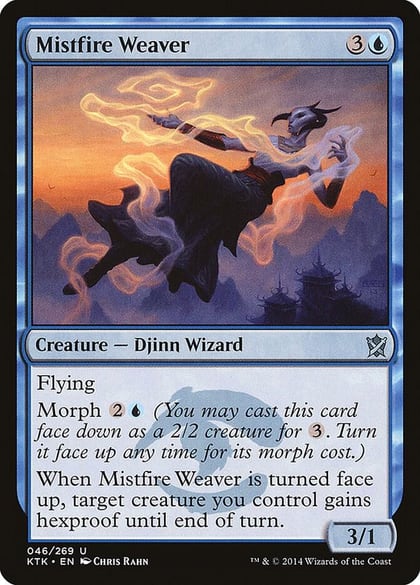 Mistfire Weaver, Khans of Tarkir 46