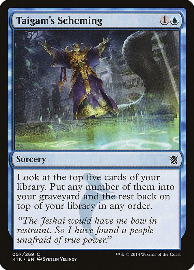 Taigam's Scheming, Khans of Tarkir 57