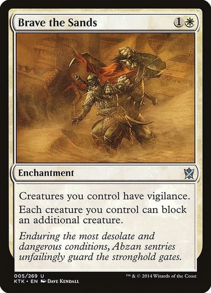 Brave the Sands, Khans of Tarkir 5