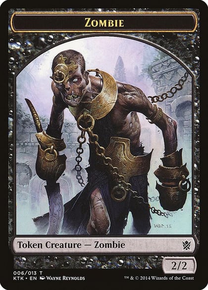 Zombie Token, Khans of Tarkir 6