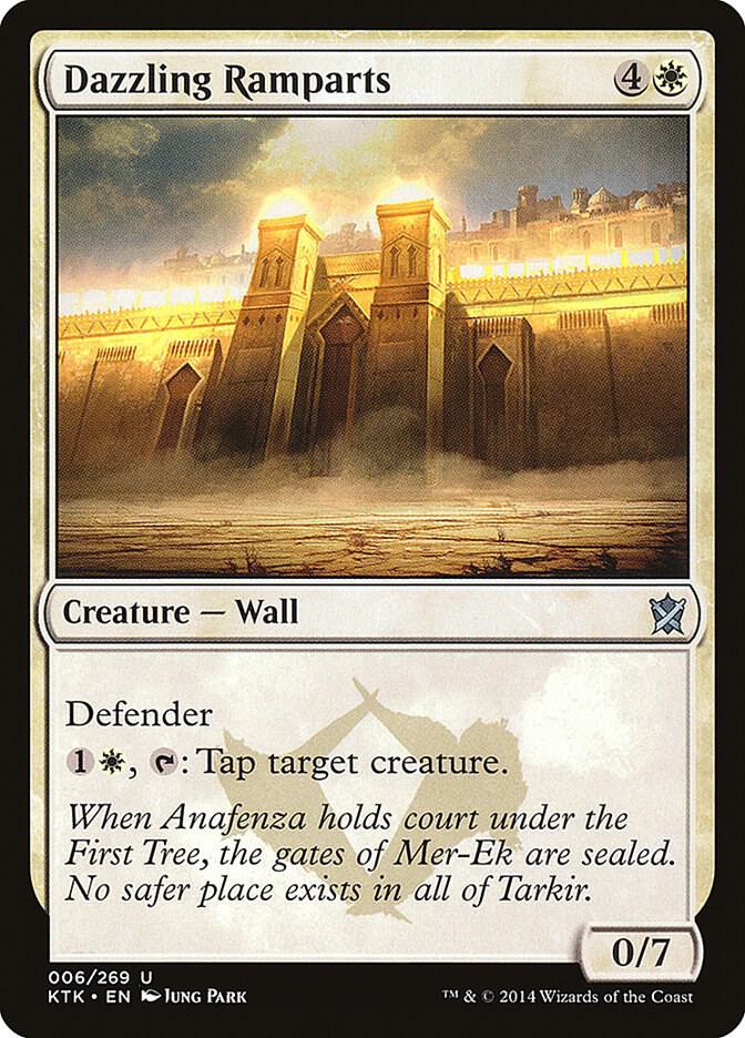 Dazzling Ramparts, Khans of Tarkir 6