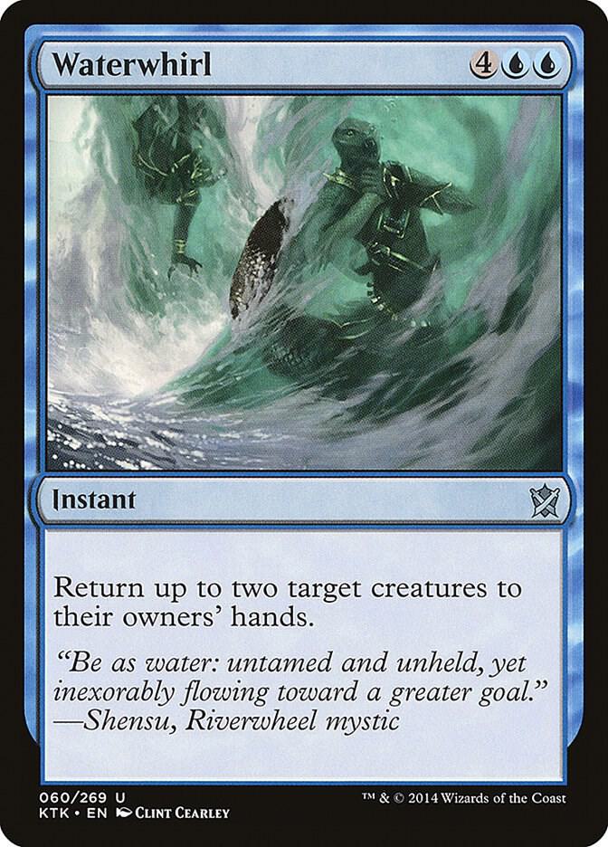 Waterwhirl, Khans of Tarkir 60