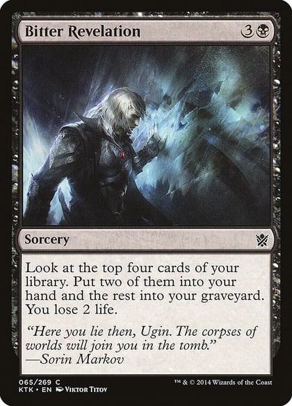 Bitter Revelation, Khans of Tarkir 65