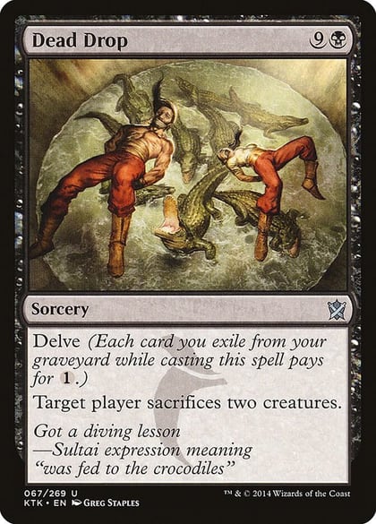 Dead Drop, Khans of Tarkir 67