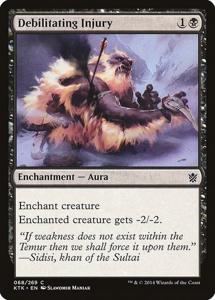 Debilitating Injury, Khans of Tarkir 68