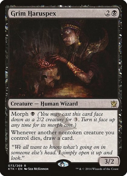 Grim Haruspex, Khans of Tarkir 73