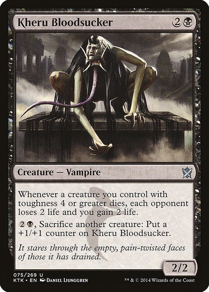 Kheru Bloodsucker, Khans of Tarkir 75