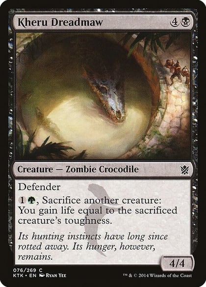 Kheru Dreadmaw, Khans of Tarkir 76