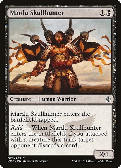 Mardu Skullhunter, Khans of Tarkir 78