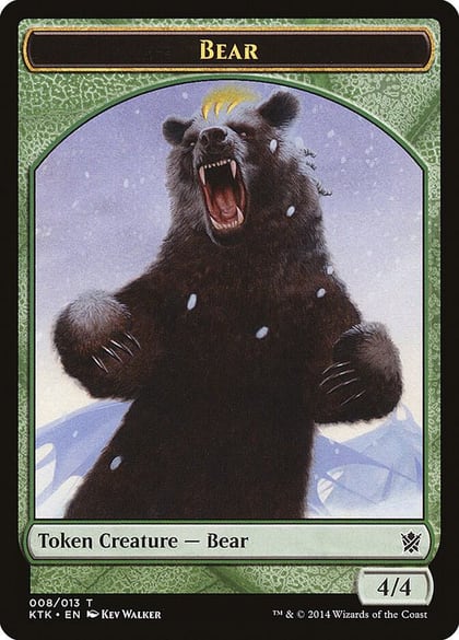 Bear Token, Khans of Tarkir 8