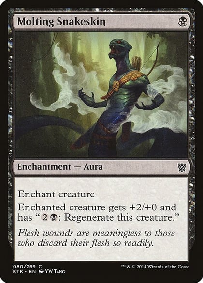 Molting Snakeskin, Khans of Tarkir 80