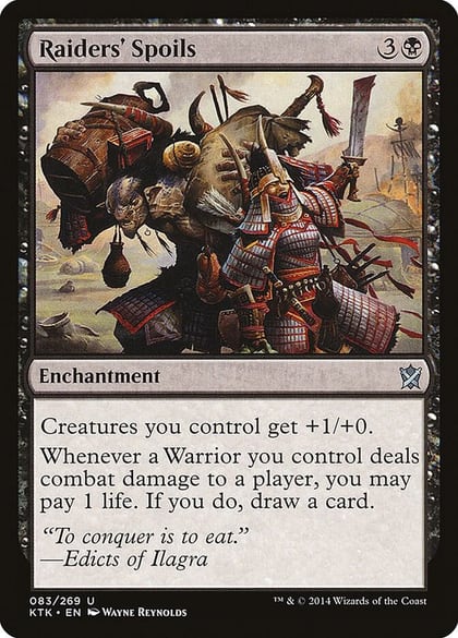 Raiders' Spoils, Khans of Tarkir 83
