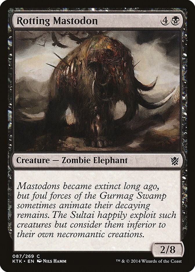 Rotting Mastodon, Khans of Tarkir 87