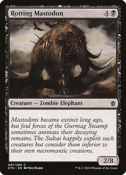 Rotting Mastodon, Khans of Tarkir 87