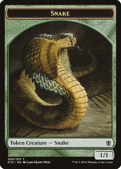 Snake Token, Khans of Tarkir 9