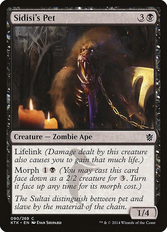 Sidisi's Pet, Khans of Tarkir 90