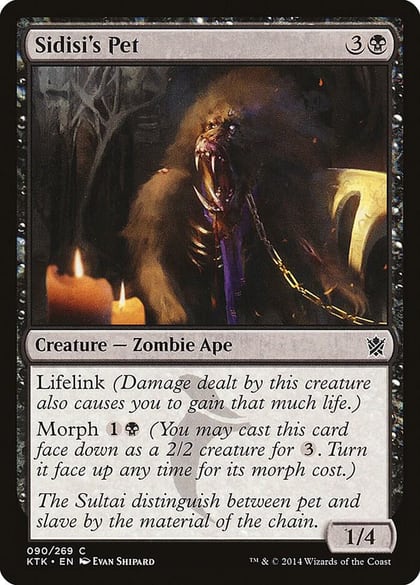 Sidisi's Pet, Khans of Tarkir 90