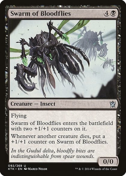 Swarm of Bloodflies, Khans of Tarkir 92