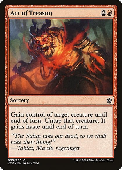 Act of Treason, Khans of Tarkir 95