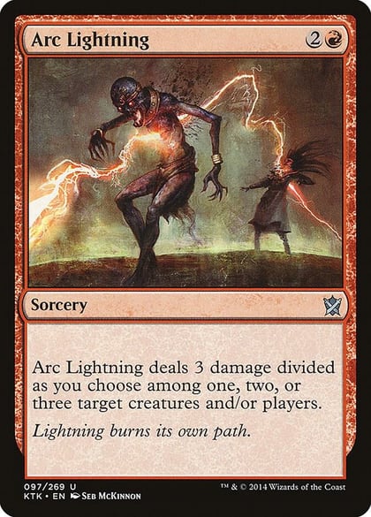 Arc Lightning, Khans of Tarkir 97