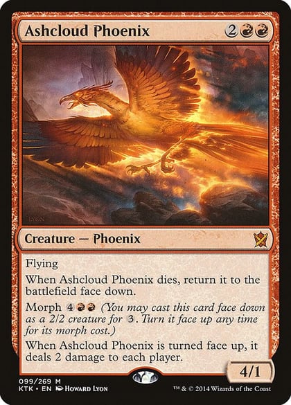 Ashcloud Phoenix, Khans of Tarkir 99