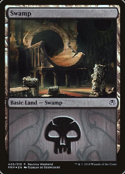 Swamp - Golgari (A05), Launch Party & Release Event Promos 5