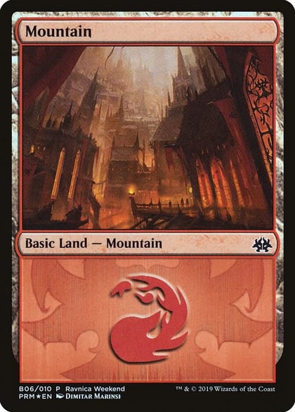 Mountain - Rakdos (B06), Launch Party & Release Event Promos 6