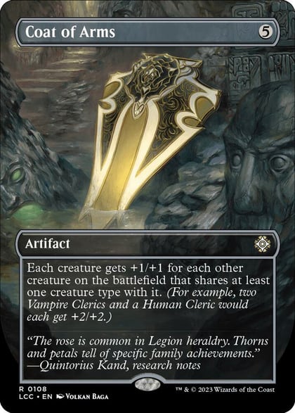 Coat of Arms (Borderless), Commander: The Lost Caverns of Ixalan 108
