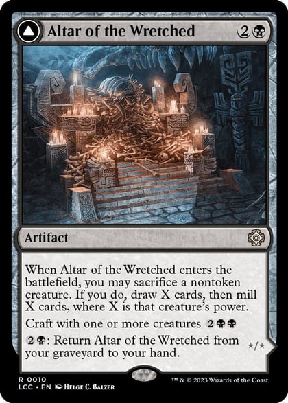 Altar of the Wretched, Commander: The Lost Caverns of Ixalan 10