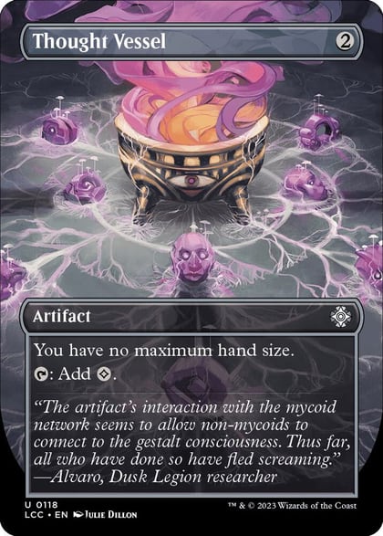 Thought Vessel (Borderless), Commander: The Lost Caverns of Ixalan 118