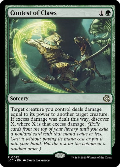 Contest of Claws, Commander: The Lost Caverns of Ixalan 12