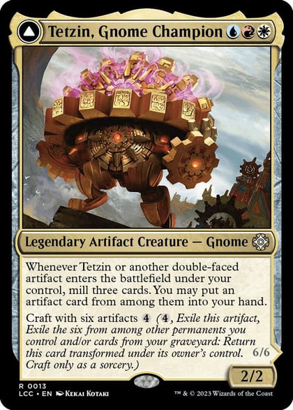 Tetzin, Gnome Champion, Commander: The Lost Caverns of Ixalan 13