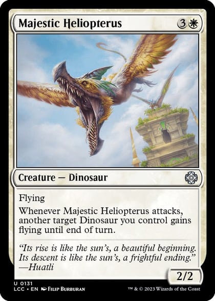 Majestic Heliopterus, Commander: The Lost Caverns of Ixalan 131
