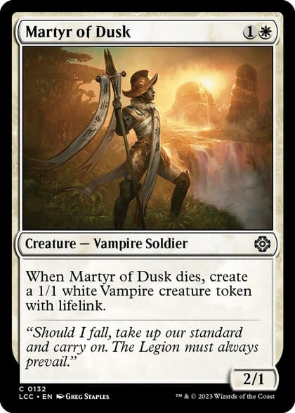 Martyr of Dusk, Commander: The Lost Caverns of Ixalan 132