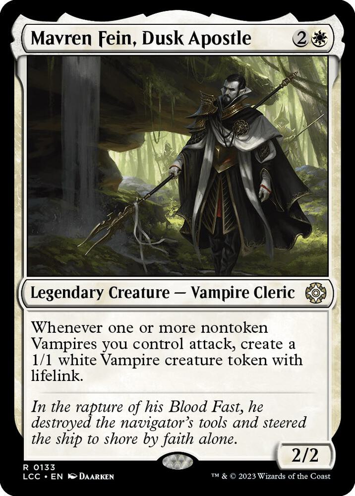 Mavren Fein, Dusk Apostle, Commander: The Lost Caverns of Ixalan 133