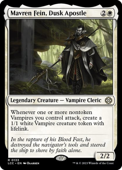 Mavren Fein, Dusk Apostle, Commander: The Lost Caverns of Ixalan 133