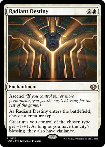 Radiant Destiny, Commander: The Lost Caverns of Ixalan 135