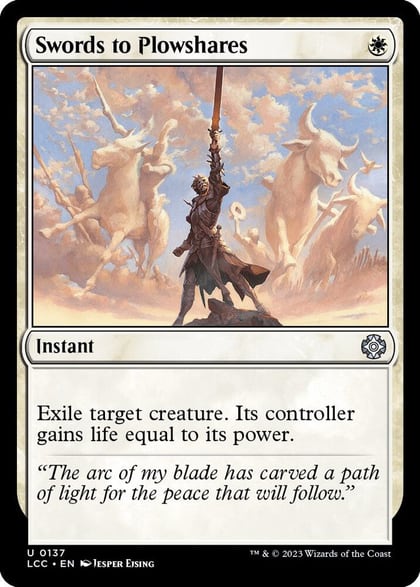 Swords to Plowshares, Commander: The Lost Caverns of Ixalan 137