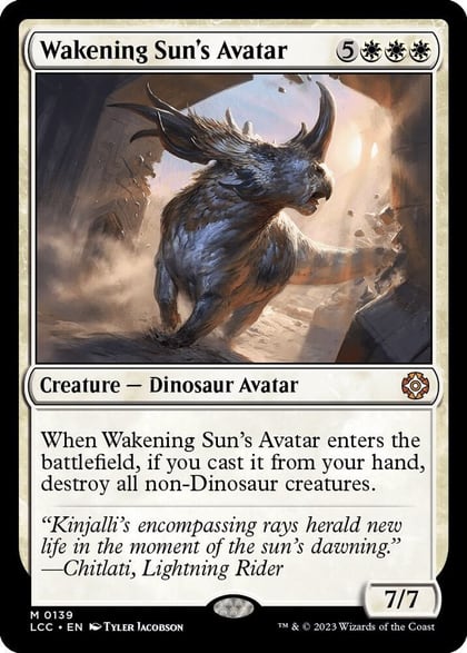 Wakening Sun's Avatar, Commander: The Lost Caverns of Ixalan 139