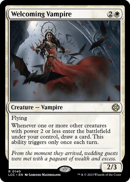 Welcoming Vampire, Commander: The Lost Caverns of Ixalan 140