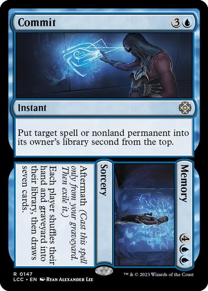 Commit // Memory, Commander: The Lost Caverns of Ixalan 147