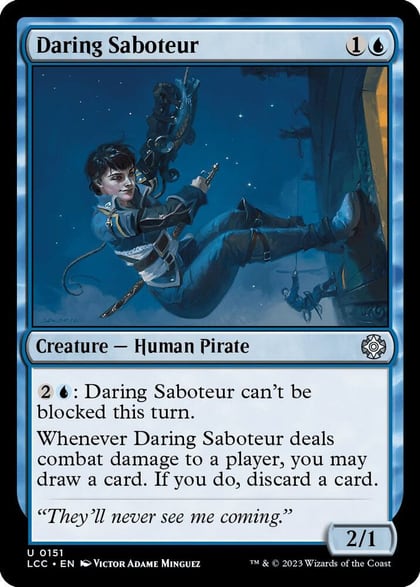 Daring Saboteur, Commander: The Lost Caverns of Ixalan 151